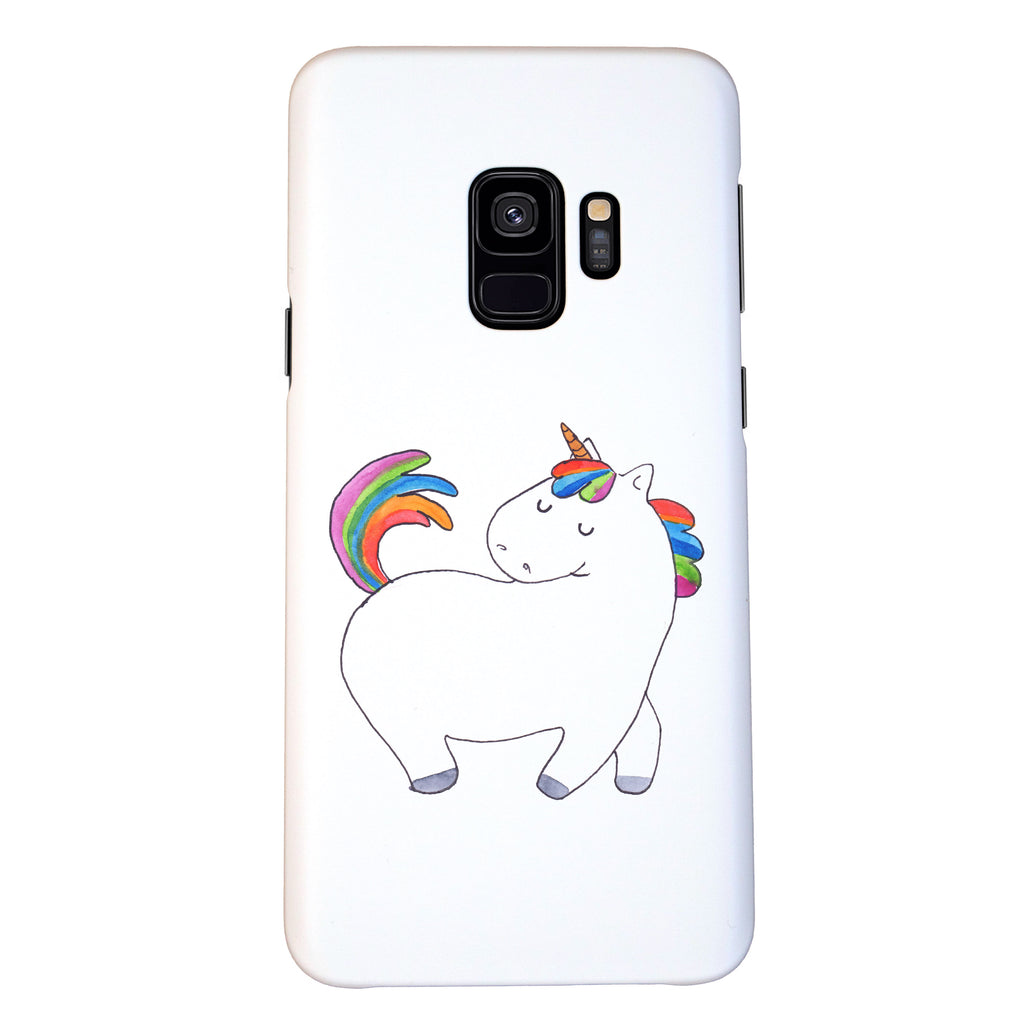 Samsung Galaxy S9 Handyhülle Einhorn stolzierend Samsung Galaxy S9, Handyhülle, Smartphone Hülle, Handy Case, Handycover, Hülle, Einhorn, Einhörner, Einhorn Deko, Pegasus, Unicorn, stolz, anders, bunt, Pferd, Reiter, Reiten, Freundin, Geschenk