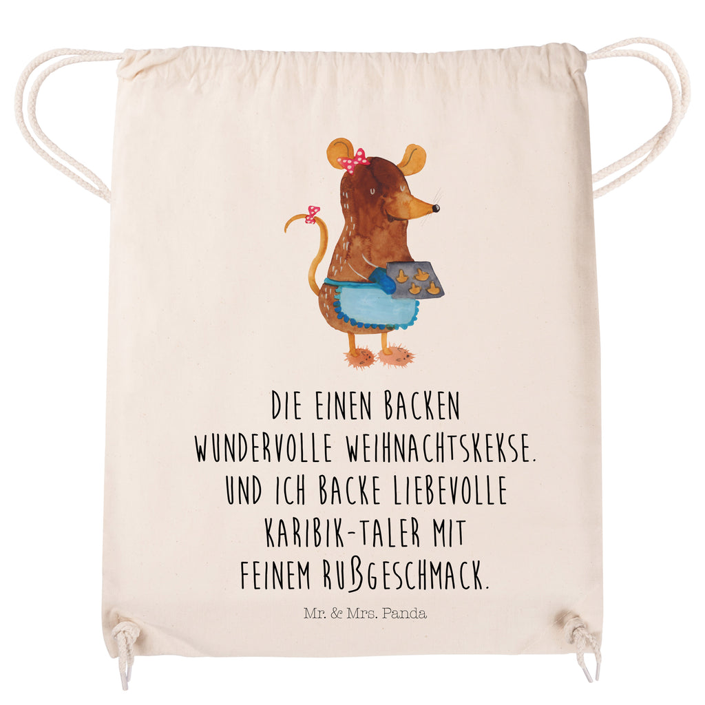 Sportbeutel Maus Kekse Turnbeutel, Beutel, Sporttasche, Tasche, Stoffbeutel, Winter, Weihnachten, Weihnachtsdeko, Nikolaus, Advent, Heiligabend, Wintermotiv, Maus, Kekse, backen, Weihnachtskekse, Plätzchen, Weihnachtsbäckerei, Chaosqueen