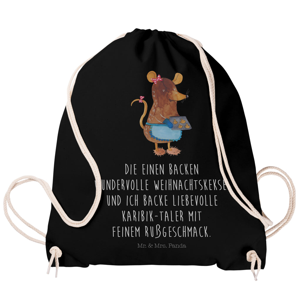 Sportbeutel Maus Kekse Turnbeutel, Beutel, Sporttasche, Tasche, Stoffbeutel, Winter, Weihnachten, Weihnachtsdeko, Nikolaus, Advent, Heiligabend, Wintermotiv, Maus, Kekse, backen, Weihnachtskekse, Plätzchen, Weihnachtsbäckerei, Chaosqueen