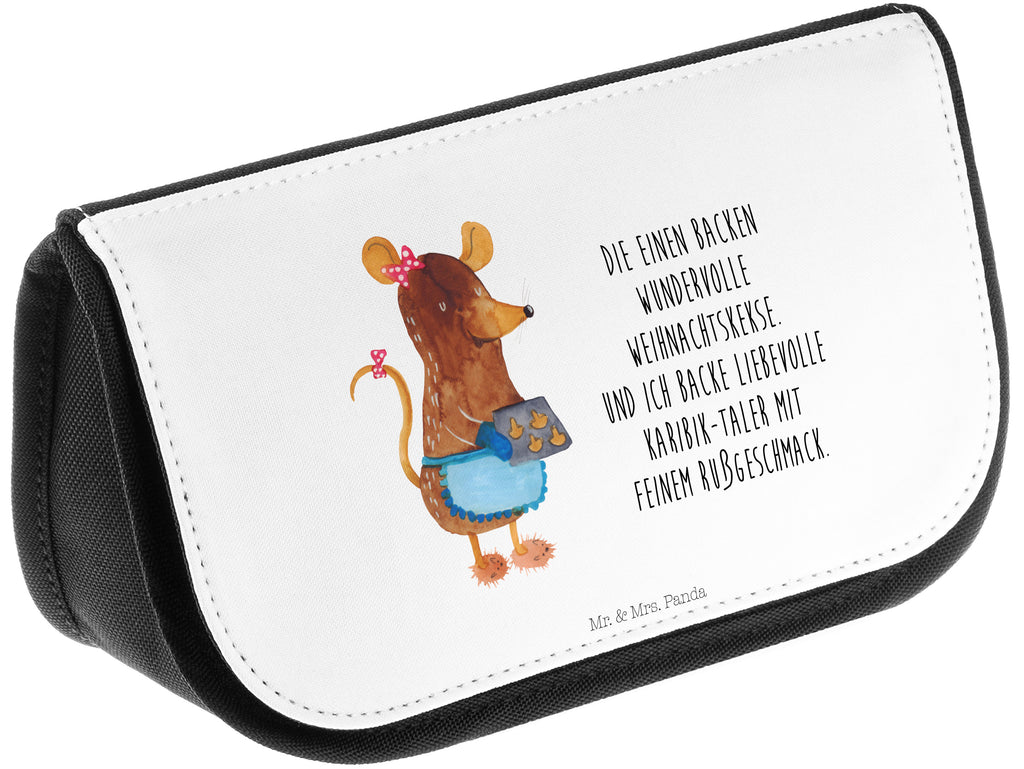 Kosmetiktasche Maus Kekse Kosmetikbeutel, Kulturtasche, Kulturbeutel, Schminktasche, Make-Up Tasche, Winter, Weihnachten, Weihnachtsdeko, Nikolaus, Advent, Heiligabend, Wintermotiv, Maus, Kekse, backen, Weihnachtskekse, Plätzchen, Weihnachtsbäckerei, Chaosqueen