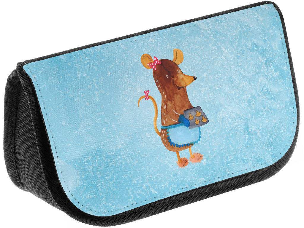 Kosmetiktasche Maus Kekse Kosmetikbeutel, Kulturtasche, Kulturbeutel, Schminktasche, Make-Up Tasche, Winter, Weihnachten, Weihnachtsdeko, Nikolaus, Advent, Heiligabend, Wintermotiv, Maus, Kekse, backen, Weihnachtskekse, Plätzchen, Weihnachtsbäckerei, Chaosqueen
