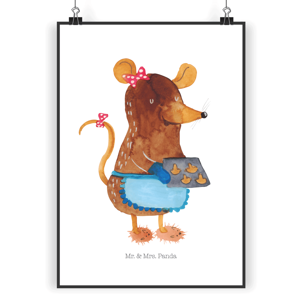 Poster Maus Kekse Poster, Wandposter, Bild, Wanddeko, Küchenposter, Kinderposter, Wanddeko Bild, Raumdekoration, Wanddekoration, Handgemaltes Poster, Mr. & Mrs. Panda Poster, Designposter, Kunstdruck, Posterdruck, Winter, Weihnachten, Weihnachtsdeko, Nikolaus, Advent, Heiligabend, Wintermotiv, Maus, Kekse, backen, Weihnachtskekse, Plätzchen, Weihnachtsbäckerei, Chaosqueen