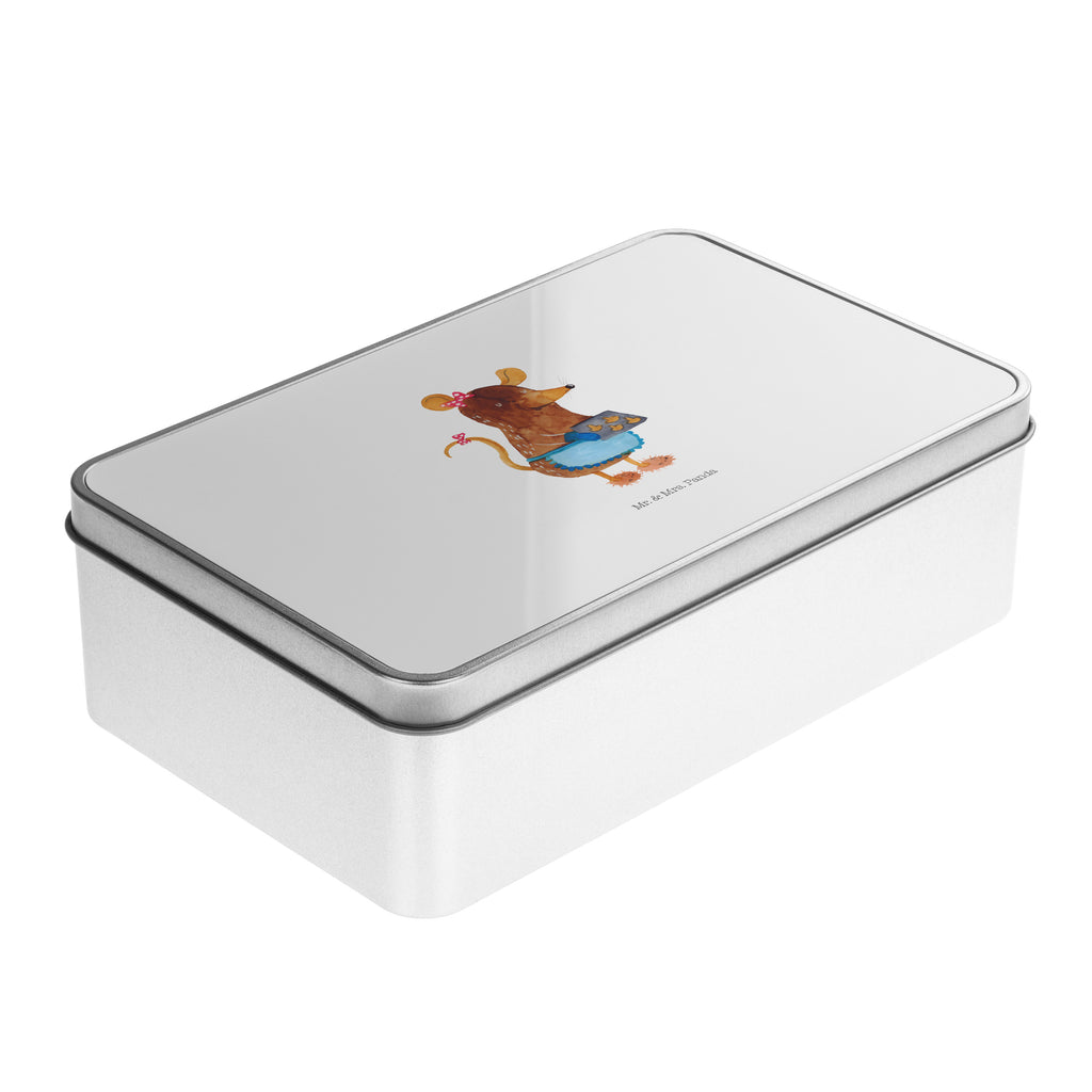 Metalldose rechteckig Maus Kekse Blechdose, Metalldose, Blechbox, Container, Keksdose, Vorratsdose, Vorratsbox, Döschen, Versperbox, Vesperdose, Aufbewahrungsdose, Aufbewahrungsbox, Aluminiumdose, Dose, Winter, Weihnachten, Weihnachtsdeko, Nikolaus, Advent, Heiligabend, Wintermotiv, Maus, Kekse, backen, Weihnachtskekse, Plätzchen, Weihnachtsbäckerei, Chaosqueen