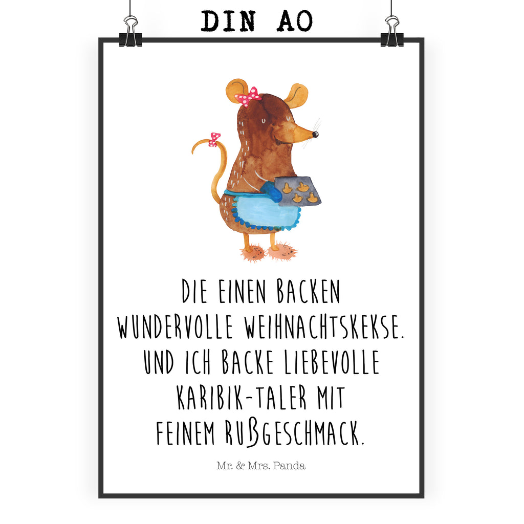 Poster Maus Kekse Poster, Wandposter, Bild, Wanddeko, Küchenposter, Kinderposter, Wanddeko Bild, Raumdekoration, Wanddekoration, Handgemaltes Poster, Mr. & Mrs. Panda Poster, Designposter, Kunstdruck, Posterdruck, Winter, Weihnachten, Weihnachtsdeko, Nikolaus, Advent, Heiligabend, Wintermotiv, Maus, Kekse, backen, Weihnachtskekse, Plätzchen, Weihnachtsbäckerei, Chaosqueen