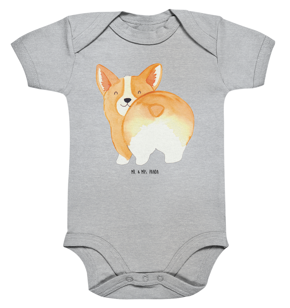 Organic Baby Body Corgie Po Babykleidung, Babystrampler, Strampler, Wickelbody, Baby Erstausstattung, Junge, Mädchen, Hund, Hundemotiv, Haustier, Hunderasse, Tierliebhaber, Hundebesitzer, Sprüche, Corgie, Hundeliebe, Motivation, Selbstliebe, Spruch