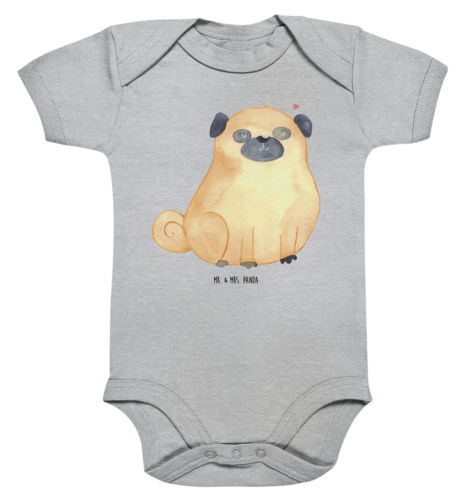 Organic Baby Body Mops Babykleidung, Babystrampler, Strampler, Wickelbody, Baby Erstausstattung, Junge, Mädchen, Hund, Hundemotiv, Haustier, Hunderasse, Tierliebhaber, Hundebesitzer, Sprüche, Mops, Liebe, Hundeliebe