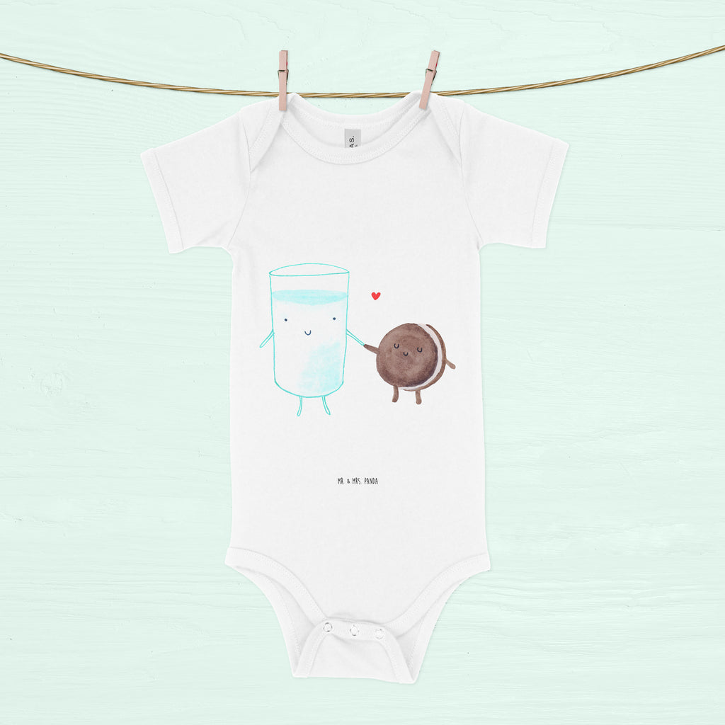 Organic Baby Body Milch & Keks Babykleidung, Babystrampler, Strampler, Wickelbody, Baby Erstausstattung, Junge, Mädchen, Tiermotive, Gute Laune, lustige Sprüche, Tiere, Milk, Cookie, Milch, Keks, Kekse, Kaffee, Einladung Frühstück, Motiv süß, romantisch, perfektes Paar