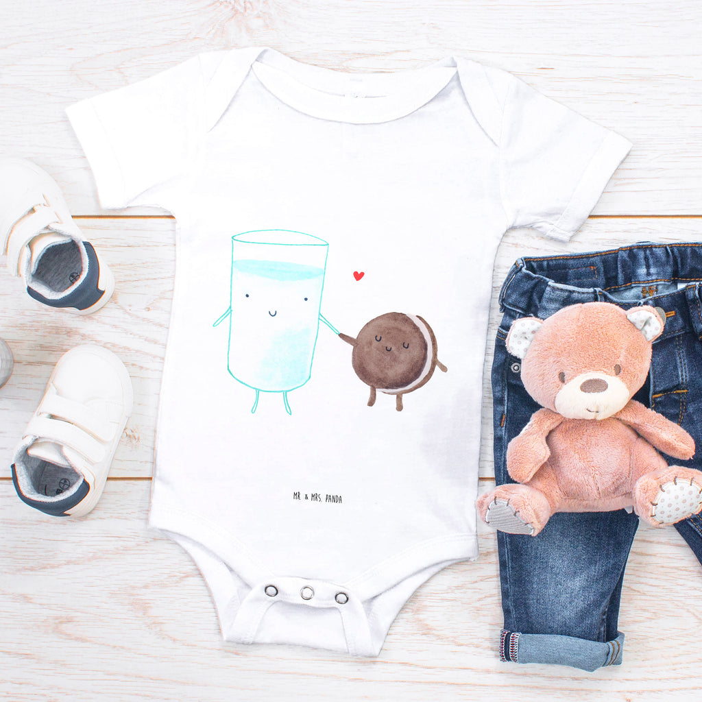 Organic Baby Body Milch & Keks Babykleidung, Babystrampler, Strampler, Wickelbody, Baby Erstausstattung, Junge, Mädchen, Tiermotive, Gute Laune, lustige Sprüche, Tiere, Milk, Cookie, Milch, Keks, Kekse, Kaffee, Einladung Frühstück, Motiv süß, romantisch, perfektes Paar