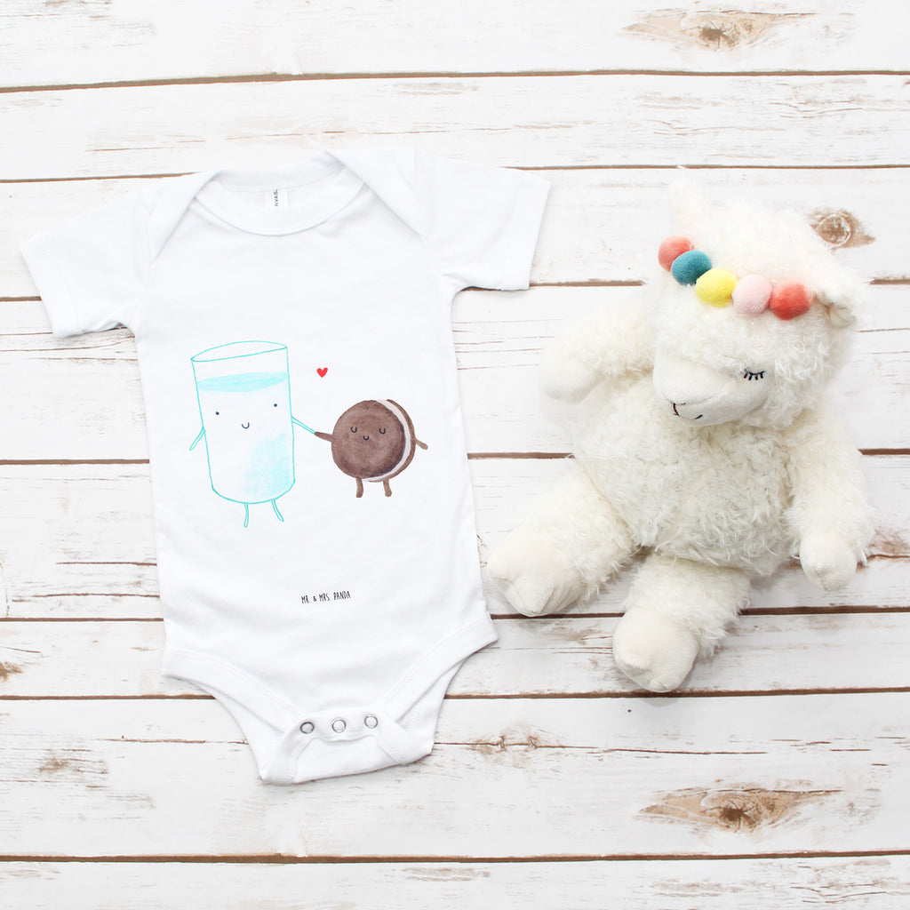 Organic Baby Body Milch & Keks Babykleidung, Babystrampler, Strampler, Wickelbody, Baby Erstausstattung, Junge, Mädchen, Tiermotive, Gute Laune, lustige Sprüche, Tiere, Milk, Cookie, Milch, Keks, Kekse, Kaffee, Einladung Frühstück, Motiv süß, romantisch, perfektes Paar