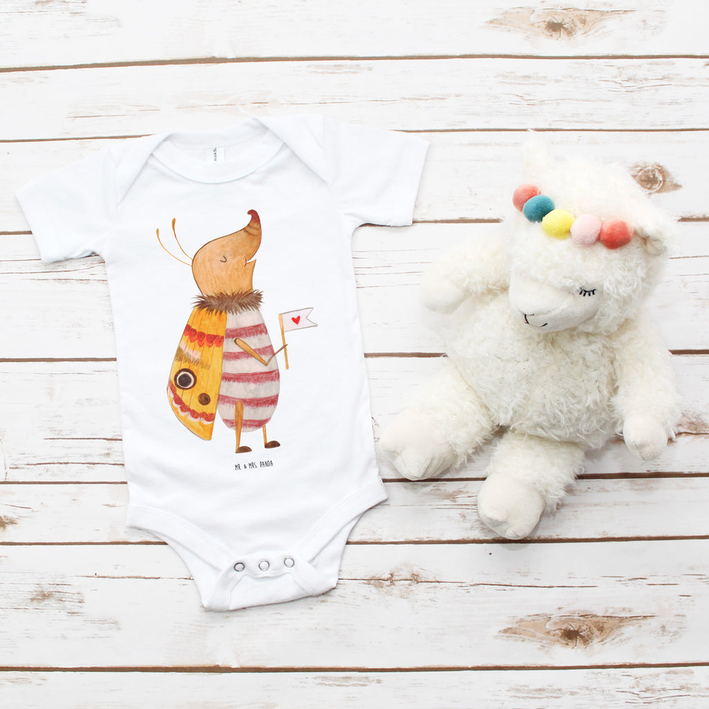 Organic Baby Body Nachtfalter mit Fähnchen Babykleidung, Babystrampler, Strampler, Wickelbody, Baby Erstausstattung, Junge, Mädchen, Tiermotive, Gute Laune, lustige Sprüche, Tiere, Nachtfalter, Käfer, Spruch lustig, Spruch witzig, süß, niedlich, Küche Deko, Was kostet die Welt