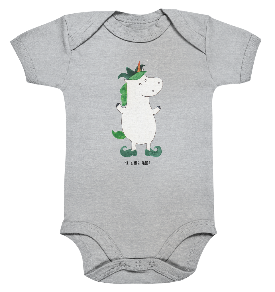 Organic Baby Body Einhorn Joker Babykleidung, Babystrampler, Strampler, Wickelbody, Baby Erstausstattung, Junge, Mädchen, Einhorn, Einhörner, Einhorn Deko, Pegasus, Unicorn, Hofnarr, Kasper, Gaukler, Mittelalter