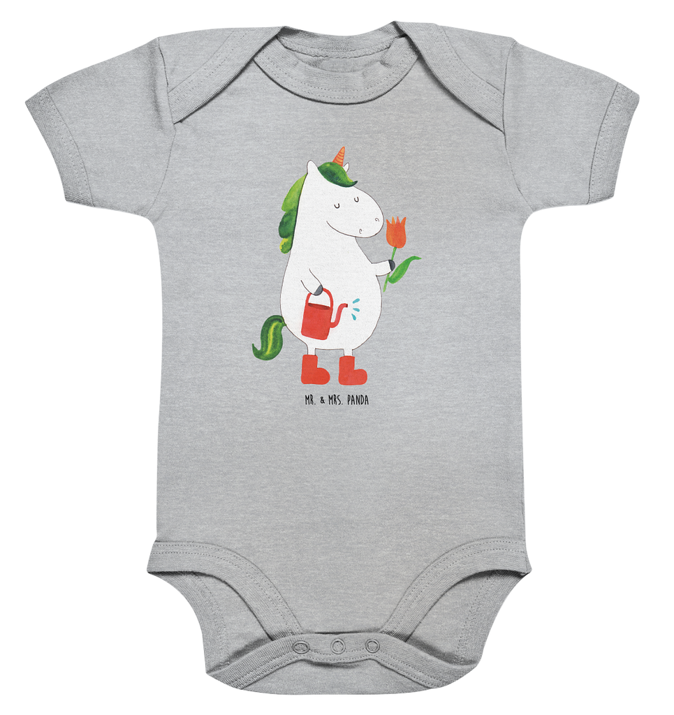 Organic Baby Body Einhorn Gärtner Babykleidung, Babystrampler, Strampler, Wickelbody, Baby Erstausstattung, Junge, Mädchen, Einhorn, Einhörner, Einhorn Deko, Pegasus, Unicorn, Luftballon, Gießkanne, Giesskanne, Lebenslust, Freude, Blume, Freundin, Garten, Stiefel
