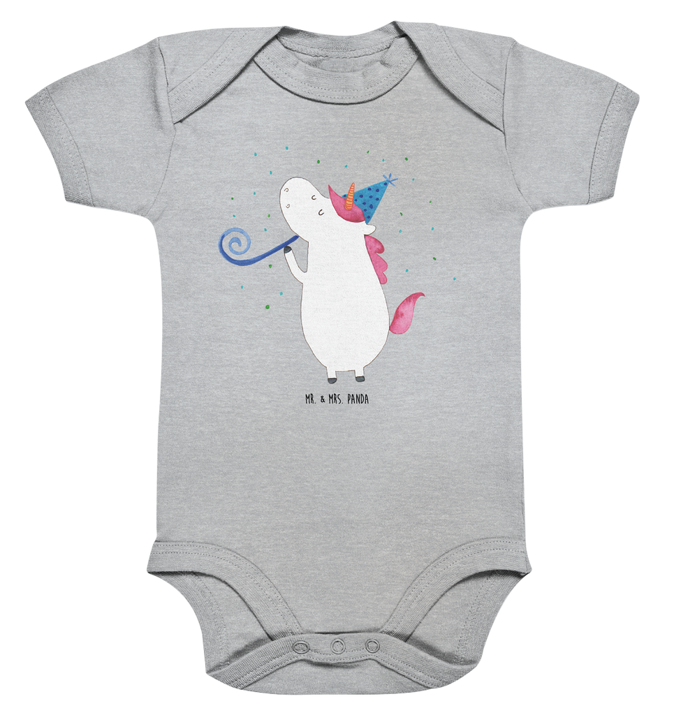 Organic Baby Body Einhorn Party Babykleidung, Babystrampler, Strampler, Wickelbody, Baby Erstausstattung, Junge, Mädchen, Einhorn, Einhörner, Einhorn Deko, Pegasus, Unicorn, Glitzer, Konfetti, Party, Geburtstag, Feier, Fest, Alkohol, Disco, Club