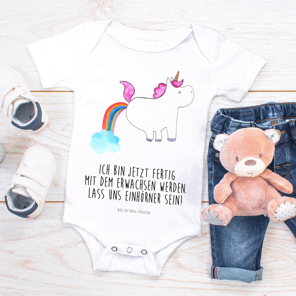 Organic Baby Body Einhorn Pupsend Babykleidung, Babystrampler, Strampler, Wickelbody, Baby Erstausstattung, Junge, Mädchen, Einhorn, Einhörner, Einhorn Deko, Pegasus, Unicorn, Pups, Regenbogen, Glitzer, Einhornpower, Erwachsenwerden, Spaß, lustig, Freundin