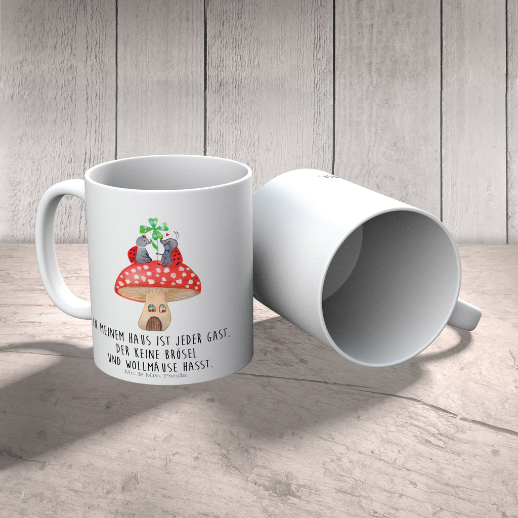Kindertasse Marienkäfer Paar Fliegenpilz Kunststoff Tasse, Kindergarten, Tasse, Trinkbecher, Camping Becher, Kaffeetasse, Kunststoffbecher, Kindergartenbecher, Outdoorgeschirr, Kunststoffgeschirr, Reisebecher, Reisetasse, Kinderbecher, Tiermotive, Gute Laune, lustige Sprüche, Tiere, Haus, Wohnung, zuhause, Fliegenpilz, Marienkäfer, Fleigenpilzhaus