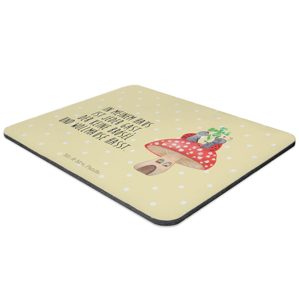 Mauspad Marienkäfer Paar Fliegenpilz Mousepad, Computer zubehör, Büroausstattung, PC Zubehör, Arbeitszimmer, Mauspad, Einzigartiges Mauspad, Designer Mauspad, Tiermotive, Gute Laune, lustige Sprüche, Tiere, Haus, Wohnung, zuhause, Fliegenpilz, Marienkäfer, Fleigenpilzhaus
