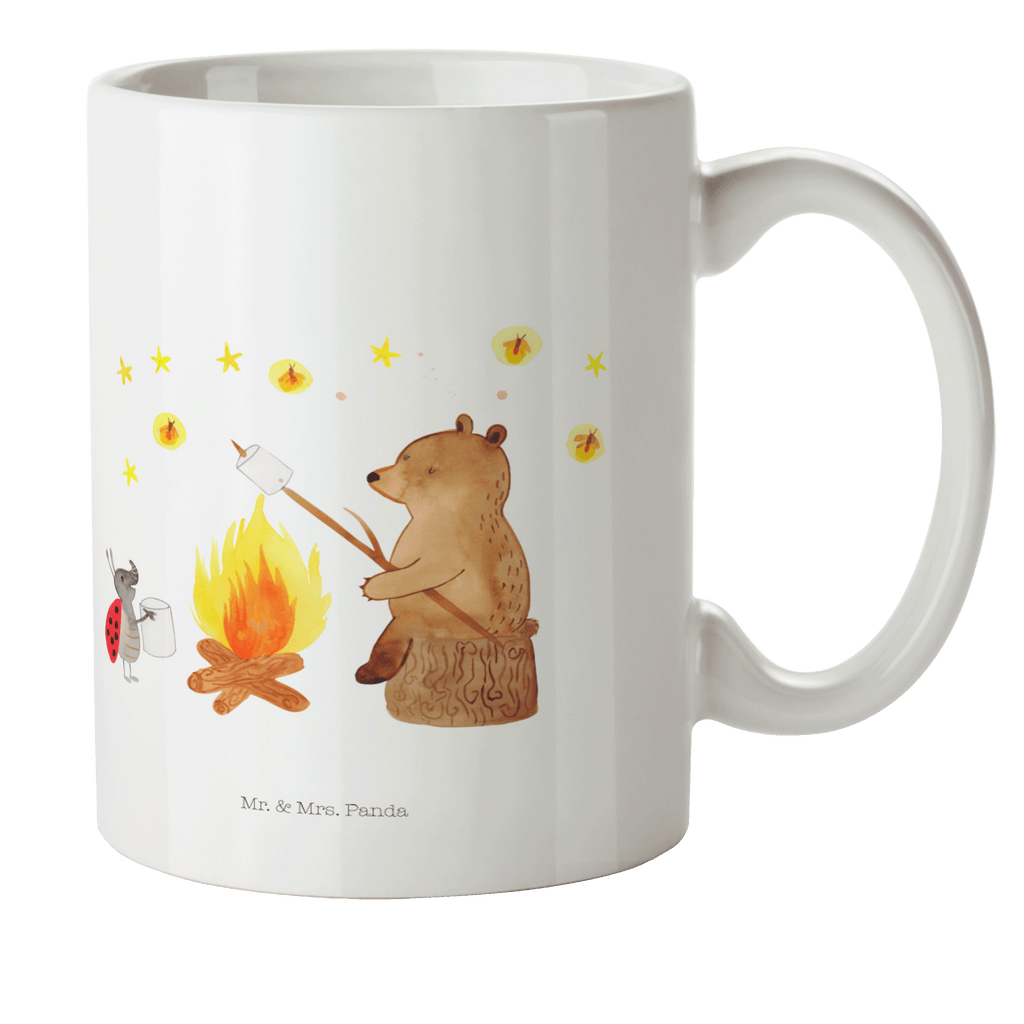 Kindertasse Bär & Marienkäfer Lagerfeuer Kunststoff Tasse, Kindergarten, Tasse, Trinkbecher, Camping Becher, Kaffeetasse, Kunststoffbecher, Kindergartenbecher, Outdoorgeschirr, Kunststoffgeschirr, Reisebecher, Reisetasse, Kinderbecher, Bär, Teddy, Teddybär, Lagerfeuer