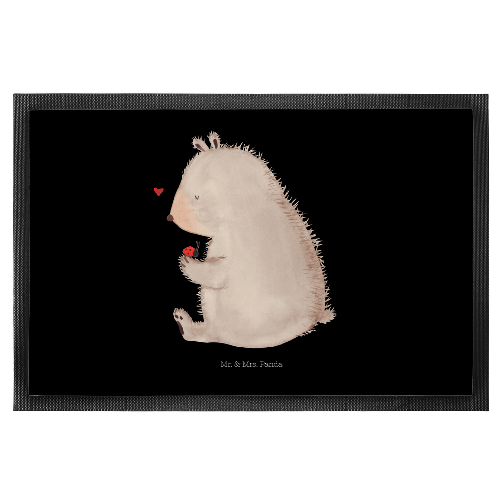 Fußmatte Bär mit Marienkäfer Bär, Marienkäfer, Liebe, Freiheit, Motivation, Das Leben ist schön Türvorleger, Schmutzmatte, Fußabtreter, Matte, Schmutzfänger, Fußabstreifer, Schmutzfangmatte, Türmatte, Motivfußmatte,  Haustürmatte, Vorleger  Bär, Teddy, Teddybär