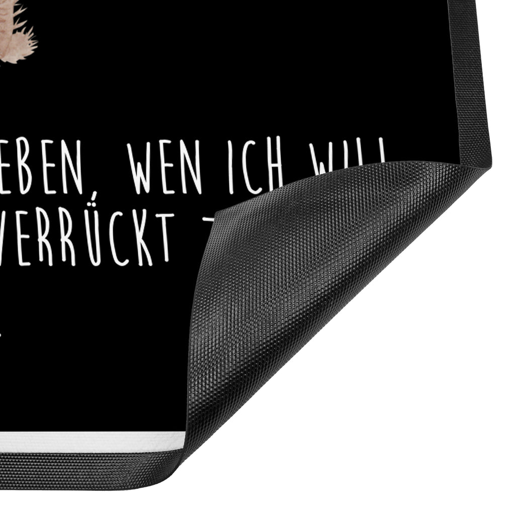 Fußmatte Bär mit Marienkäfer Bär, Marienkäfer, Liebe, Freiheit, Motivation, Das Leben ist schön Türvorleger, Schmutzmatte, Fußabtreter, Matte, Schmutzfänger, Fußabstreifer, Schmutzfangmatte, Türmatte, Motivfußmatte,  Haustürmatte, Vorleger  Bär, Teddy, Teddybär
