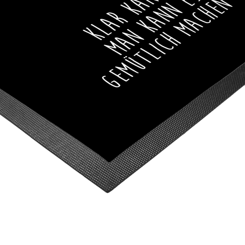 Fußmatte Bär & Marienkäfer Lagerfeuer Lagerfeuer, Bär,  Türvorleger, Schmutzmatte, Fußabtreter, Matte, Schmutzfänger, Fußabstreifer, Schmutzfangmatte, Türmatte, Motivfußmatte,  Haustürmatte, Vorleger  Bär, Teddy, Teddybär