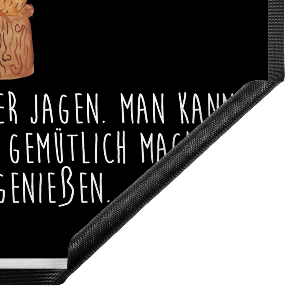 Fußmatte Bär & Marienkäfer Lagerfeuer Lagerfeuer, Bär,  Türvorleger, Schmutzmatte, Fußabtreter, Matte, Schmutzfänger, Fußabstreifer, Schmutzfangmatte, Türmatte, Motivfußmatte,  Haustürmatte, Vorleger  Bär, Teddy, Teddybär