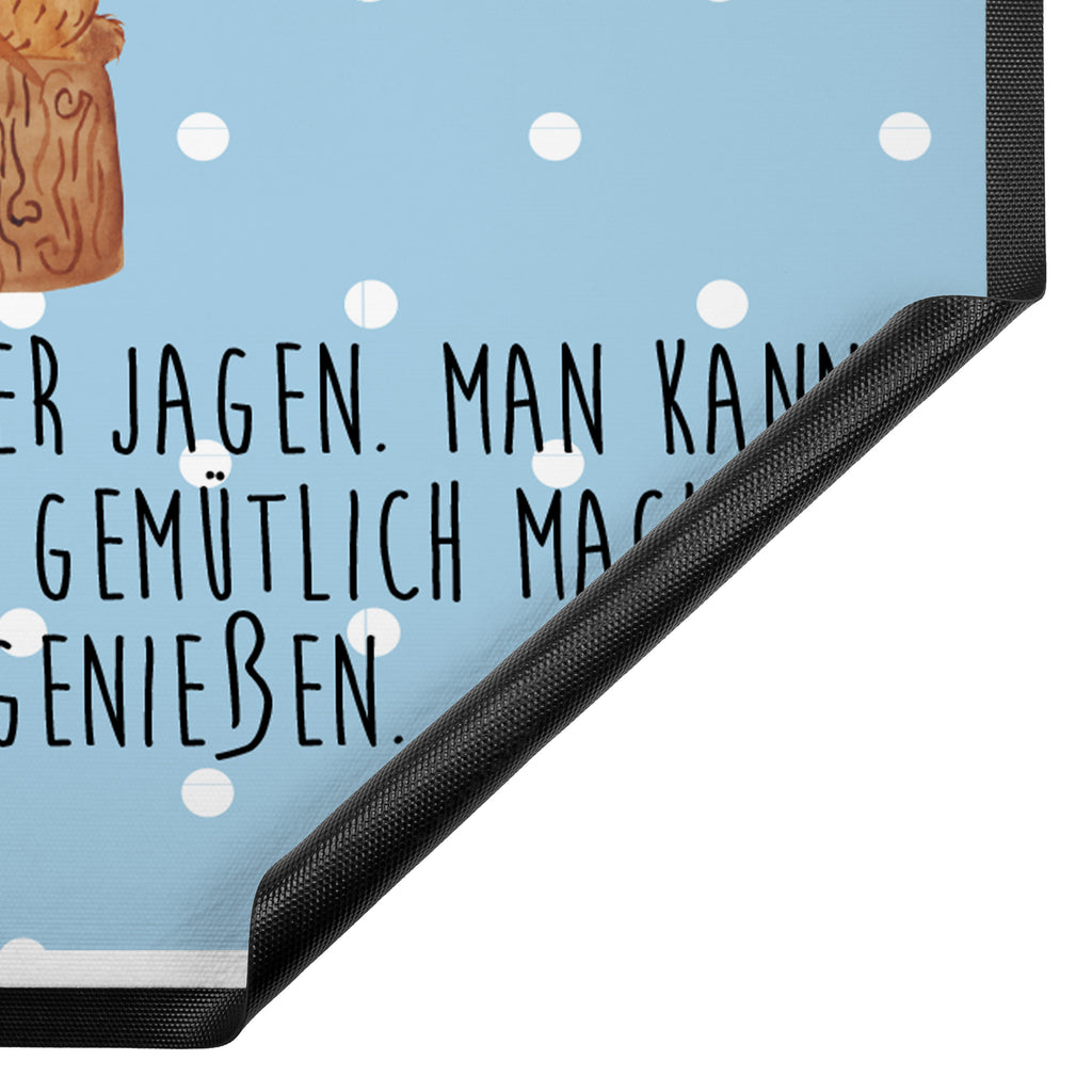 Fußmatte Bär & Marienkäfer Lagerfeuer Lagerfeuer, Bär,  Türvorleger, Schmutzmatte, Fußabtreter, Matte, Schmutzfänger, Fußabstreifer, Schmutzfangmatte, Türmatte, Motivfußmatte,  Haustürmatte, Vorleger  Bär, Teddy, Teddybär