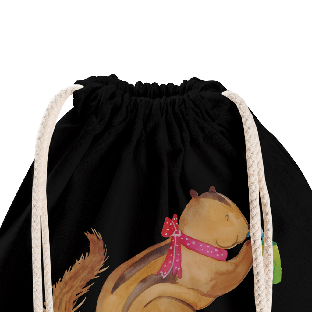 Sportbeutel Eichhörnchen Smoothie Turnbeutel, Beutel, Sporttasche, Tasche, Stoffbeutel, Tiermotive, Gute Laune, lustige Sprüche, Tiere, Green Smoothies, Diät, Abnehmen, Streifenhörnchen, Eichhörnchen