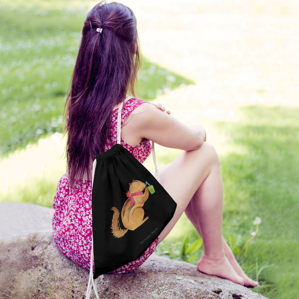 Sportbeutel Eichhörnchen Smoothie Turnbeutel, Beutel, Sporttasche, Tasche, Stoffbeutel, Tiermotive, Gute Laune, lustige Sprüche, Tiere, Green Smoothies, Diät, Abnehmen, Streifenhörnchen, Eichhörnchen