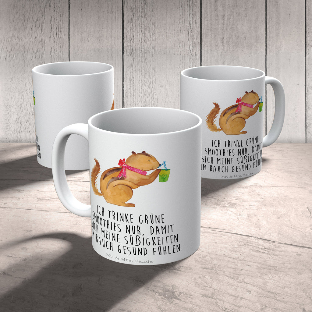 Tasse Eichhörnchen Smoothie Green Smoothies, Diät, Abnehmen, Streifenhörnchen, Eichhörnchen,  Becher, Kaffeetasse, Kaffeebecher, Tee, Frühstück, Büro  süße Tiermotive, gute Laune, lustige Sprüche, Tiere