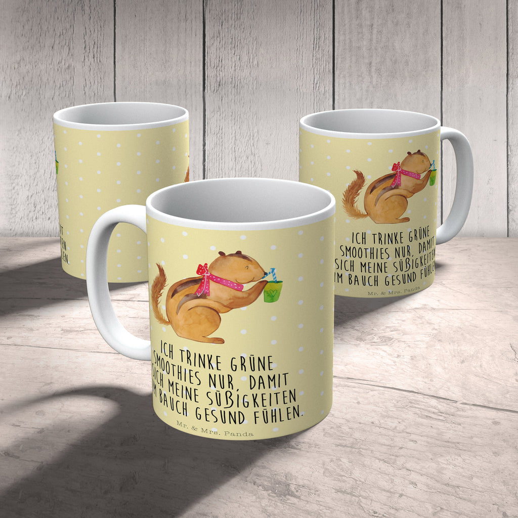 Tasse Eichhörnchen Smoothie Green Smoothies, Diät, Abnehmen, Streifenhörnchen, Eichhörnchen,  Becher, Kaffeetasse, Kaffeebecher, Tee, Frühstück, Büro  süße Tiermotive, gute Laune, lustige Sprüche, Tiere