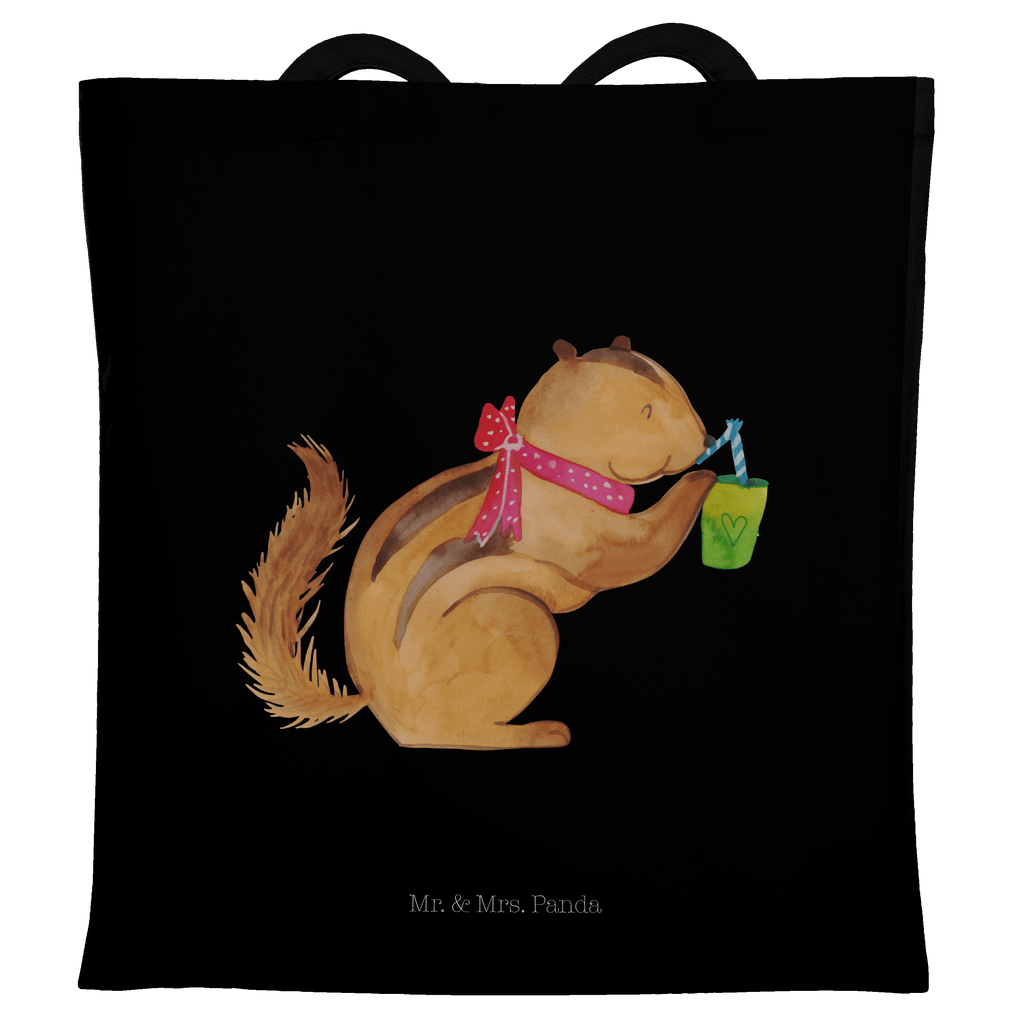 Tragetasche Eichhörnchen Smoothie Beuteltasche, Beutel, Einkaufstasche, Jutebeutel, Stoffbeutel, Tiermotive, Gute Laune, lustige Sprüche, Tiere, Green Smoothies, Diät, Abnehmen, Streifenhörnchen, Eichhörnchen