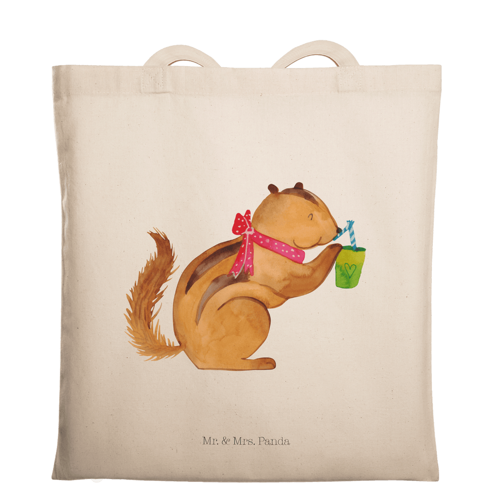 Tragetasche Eichhörnchen Smoothie Beuteltasche, Beutel, Einkaufstasche, Jutebeutel, Stoffbeutel, Tiermotive, Gute Laune, lustige Sprüche, Tiere, Green Smoothies, Diät, Abnehmen, Streifenhörnchen, Eichhörnchen