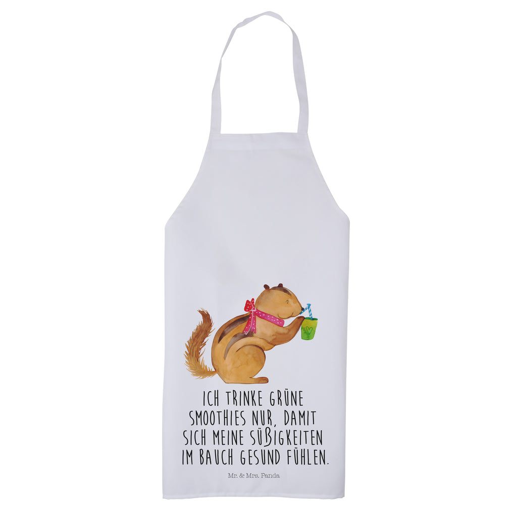 Kochschürze Eichhörnchen Smoothie Schürze, Backschürze, Küchenschürze, Grillschürze, Latzschürze, Tiermotive, Gute Laune, lustige Sprüche, Tiere, Green Smoothies, Diät, Abnehmen, Streifenhörnchen, Eichhörnchen
