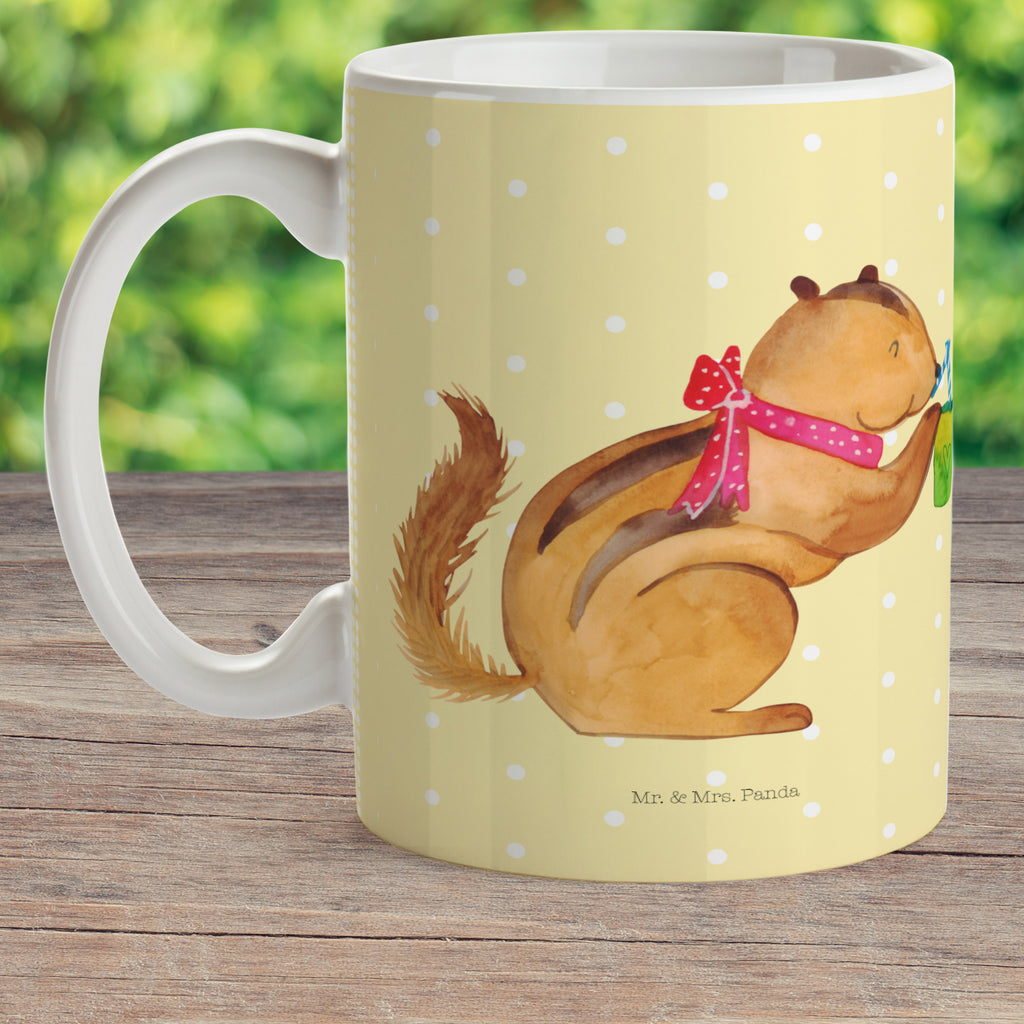 Kindertasse Eichhörnchen Smoothie Kunststoff Tasse, Kindergarten, Tasse, Trinkbecher, Camping Becher, Kaffeetasse, Kunststoffbecher, Kindergartenbecher, Outdoorgeschirr, Kunststoffgeschirr, Reisebecher, Reisetasse, Kinderbecher, Tiermotive, Gute Laune, lustige Sprüche, Tiere, Green Smoothies, Diät, Abnehmen, Streifenhörnchen, Eichhörnchen