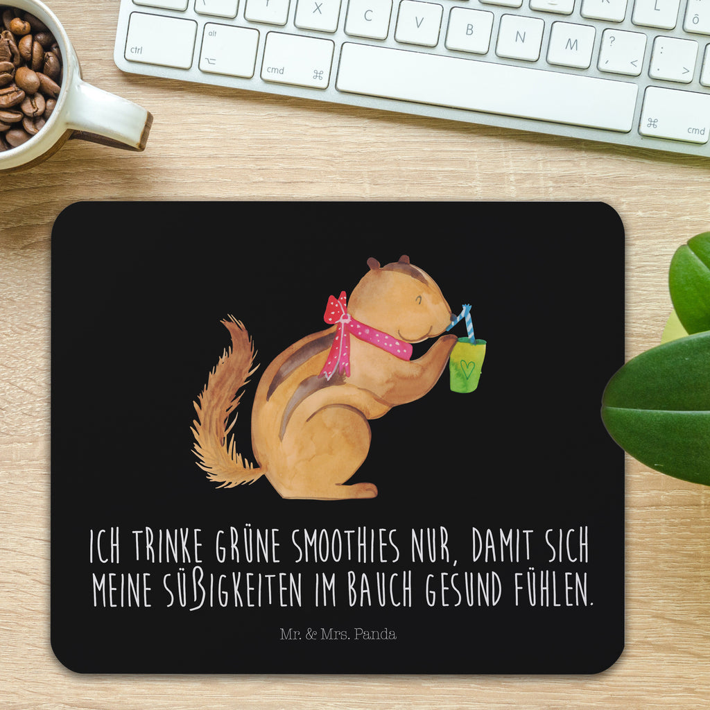 Mauspad Eichhörnchen Smoothie Mousepad, Computer zubehör, Büroausstattung, PC Zubehör, Arbeitszimmer, Mauspad, Einzigartiges Mauspad, Designer Mauspad, Tiermotive, Gute Laune, lustige Sprüche, Tiere, Green Smoothies, Diät, Abnehmen, Streifenhörnchen, Eichhörnchen