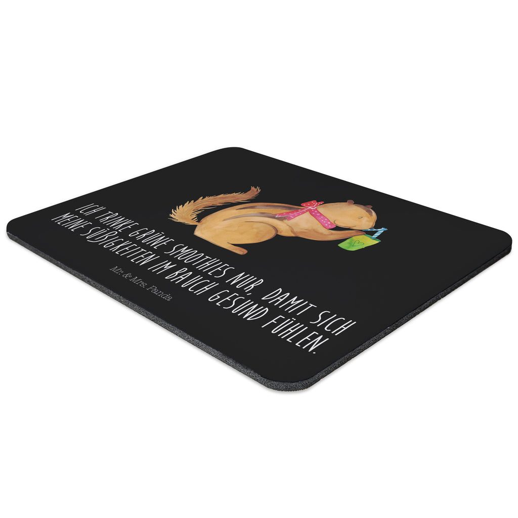 Mauspad Eichhörnchen Smoothie Mousepad, Computer zubehör, Büroausstattung, PC Zubehör, Arbeitszimmer, Mauspad, Einzigartiges Mauspad, Designer Mauspad, Tiermotive, Gute Laune, lustige Sprüche, Tiere, Green Smoothies, Diät, Abnehmen, Streifenhörnchen, Eichhörnchen