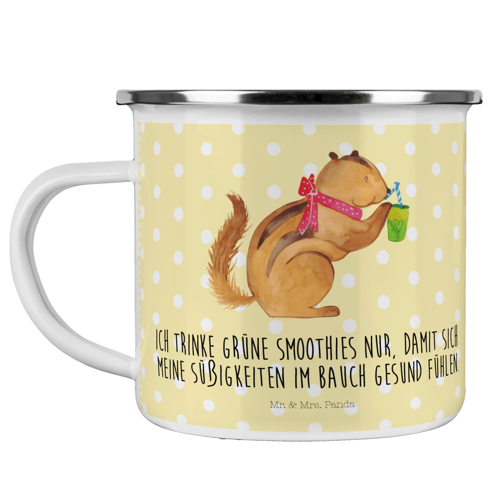 Camping Emaille Tasse Eichhörnchen Smoothie Campingtasse, Trinkbecher, Metalltasse, Outdoor Tasse, Emaille Trinkbecher, Blechtasse Outdoor, Emaille Campingbecher, Edelstahl Trinkbecher, Metalltasse für Camping, Kaffee Blechtasse, Camping Tasse Metall, Tiermotive, Gute Laune, lustige Sprüche, Tiere, Green Smoothies, Diät, Abnehmen, Streifenhörnchen, Eichhörnchen