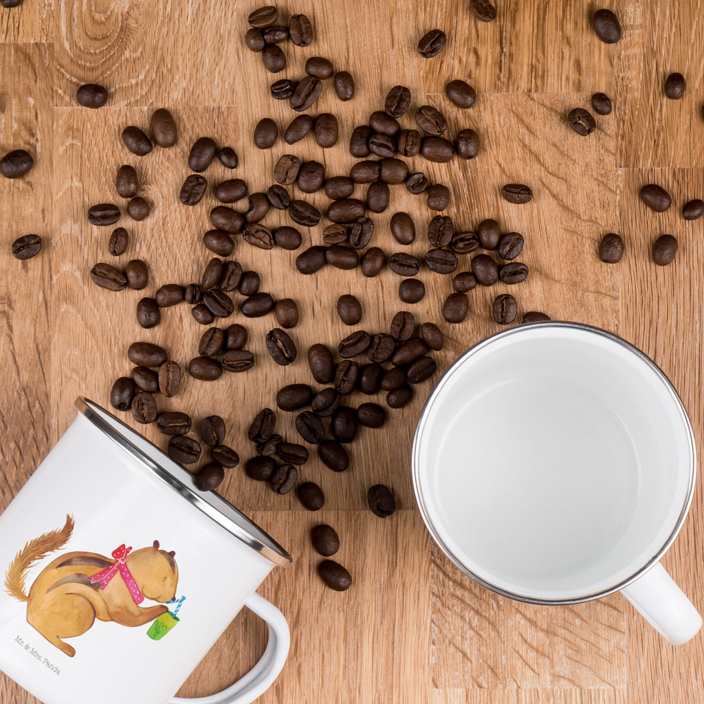 Camping Emaille Tasse Eichhörnchen Smoothie Campingtasse, Trinkbecher, Metalltasse, Outdoor Tasse, Emaille Trinkbecher, Blechtasse Outdoor, Emaille Campingbecher, Edelstahl Trinkbecher, Metalltasse für Camping, Kaffee Blechtasse, Camping Tasse Metall, Tiermotive, Gute Laune, lustige Sprüche, Tiere, Green Smoothies, Diät, Abnehmen, Streifenhörnchen, Eichhörnchen