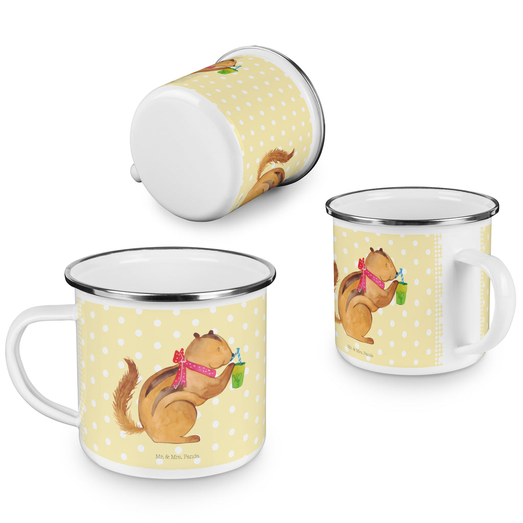 Camping Emaille Tasse Eichhörnchen Smoothie Campingtasse, Trinkbecher, Metalltasse, Outdoor Tasse, Emaille Trinkbecher, Blechtasse Outdoor, Emaille Campingbecher, Edelstahl Trinkbecher, Metalltasse für Camping, Kaffee Blechtasse, Camping Tasse Metall, Tiermotive, Gute Laune, lustige Sprüche, Tiere, Green Smoothies, Diät, Abnehmen, Streifenhörnchen, Eichhörnchen