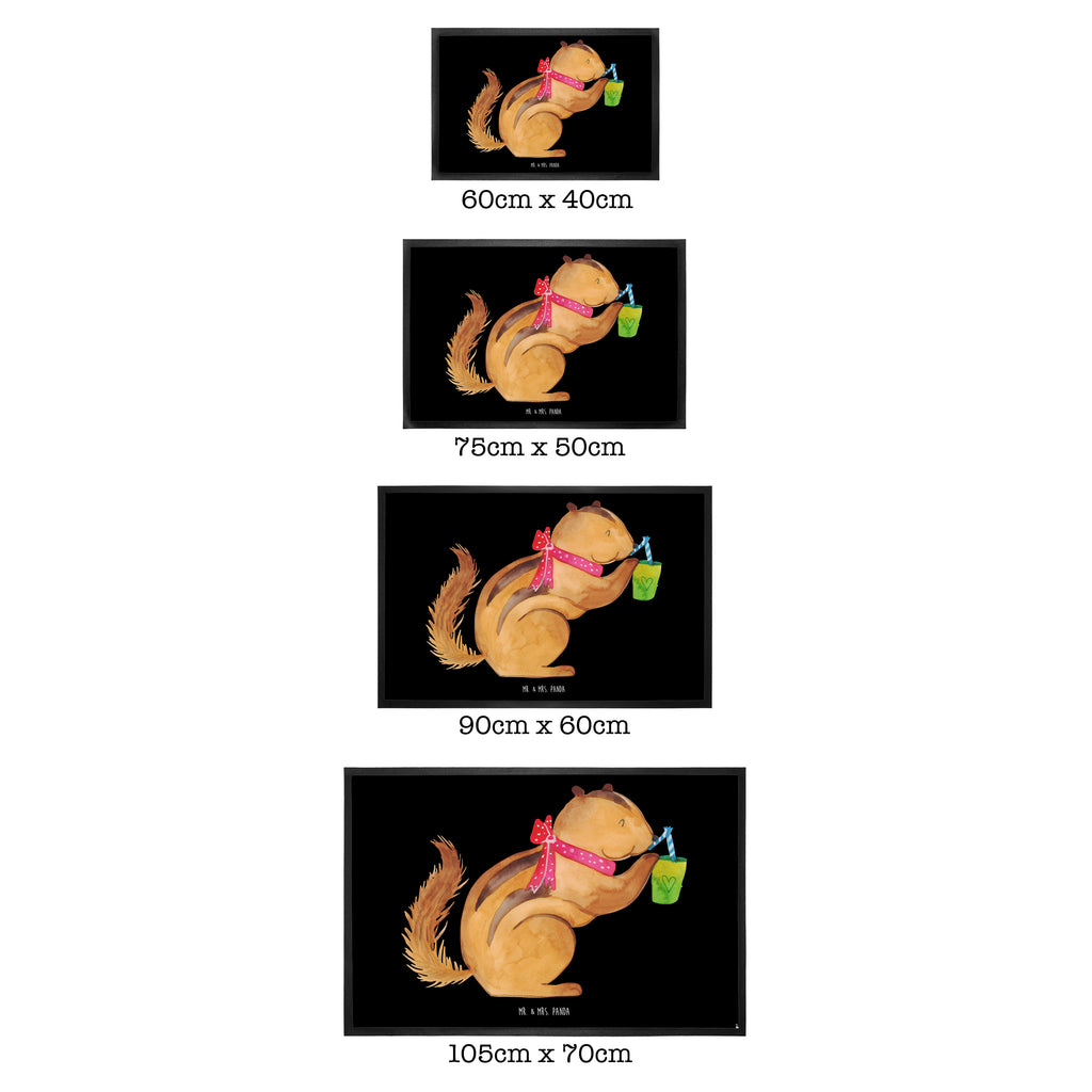 Fußmatte Eichhörnchen Smoothie Türvorleger, Schmutzmatte, Fußabtreter, Matte, Schmutzfänger, Fußabstreifer, Schmutzfangmatte, Türmatte, Motivfußmatte, Haustürmatte, Vorleger, Tiermotive, Gute Laune, lustige Sprüche, Tiere, Green Smoothies, Diät, Abnehmen, Streifenhörnchen, Eichhörnchen