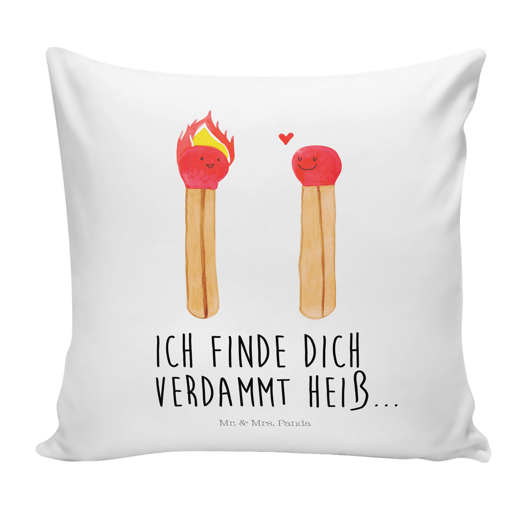 40x40 Kissen Streichhölzer Kissenhülle, Kopfkissen, Sofakissen, Dekokissen, Motivkissen, Liebe, Partner, Freund, Freundin, Ehemann, Ehefrau, Heiraten, Verlobung, Heiratsantrag, Liebesgeschenk, Jahrestag, Hocheitstag, Streichhölzer