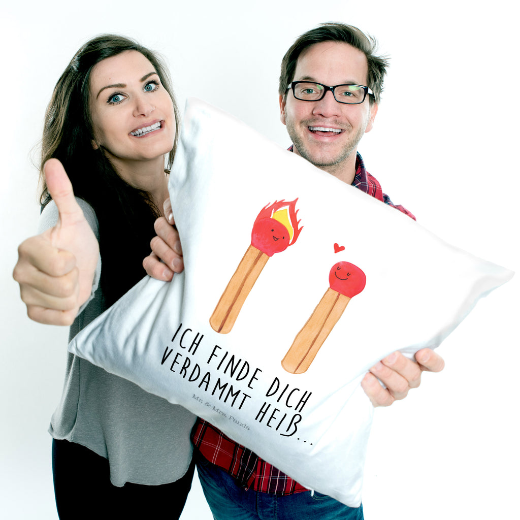 40x40 Kissen Streichhölzer Kissenhülle, Kopfkissen, Sofakissen, Dekokissen, Motivkissen, Liebe, Partner, Freund, Freundin, Ehemann, Ehefrau, Heiraten, Verlobung, Heiratsantrag, Liebesgeschenk, Jahrestag, Hocheitstag, Streichhölzer