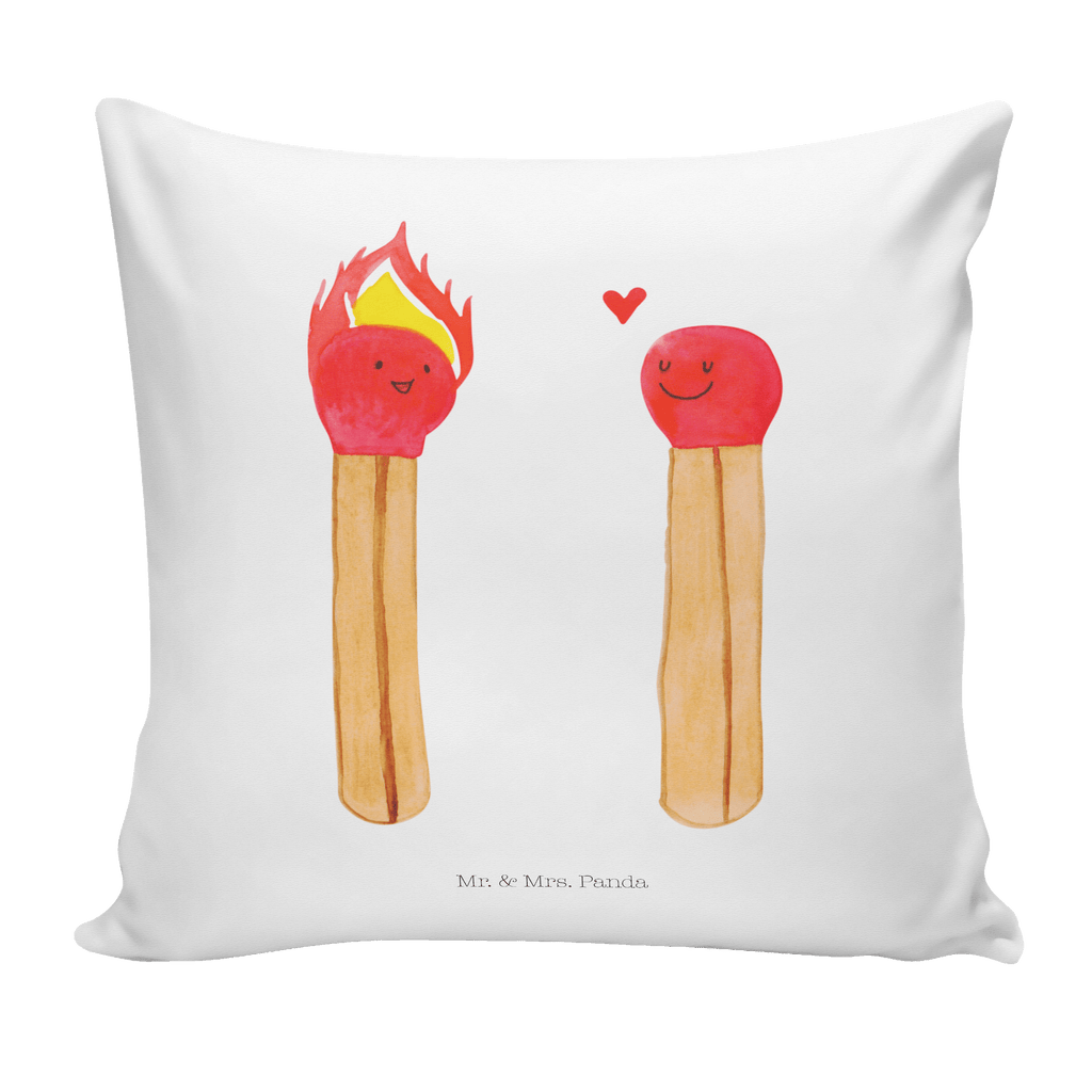 40x40 Kissen Streichhölzer Kissenhülle, Kopfkissen, Sofakissen, Dekokissen, Motivkissen, Liebe, Partner, Freund, Freundin, Ehemann, Ehefrau, Heiraten, Verlobung, Heiratsantrag, Liebesgeschenk, Jahrestag, Hocheitstag, Streichhölzer