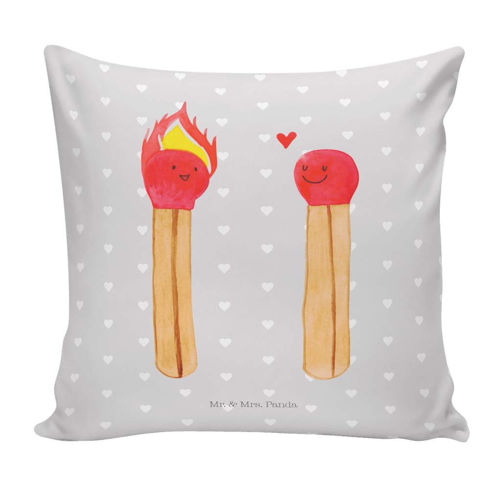 40x40 Kissen Streichhölzer Kissenhülle, Kopfkissen, Sofakissen, Dekokissen, Motivkissen, Liebe, Partner, Freund, Freundin, Ehemann, Ehefrau, Heiraten, Verlobung, Heiratsantrag, Liebesgeschenk, Jahrestag, Hocheitstag, Streichhölzer