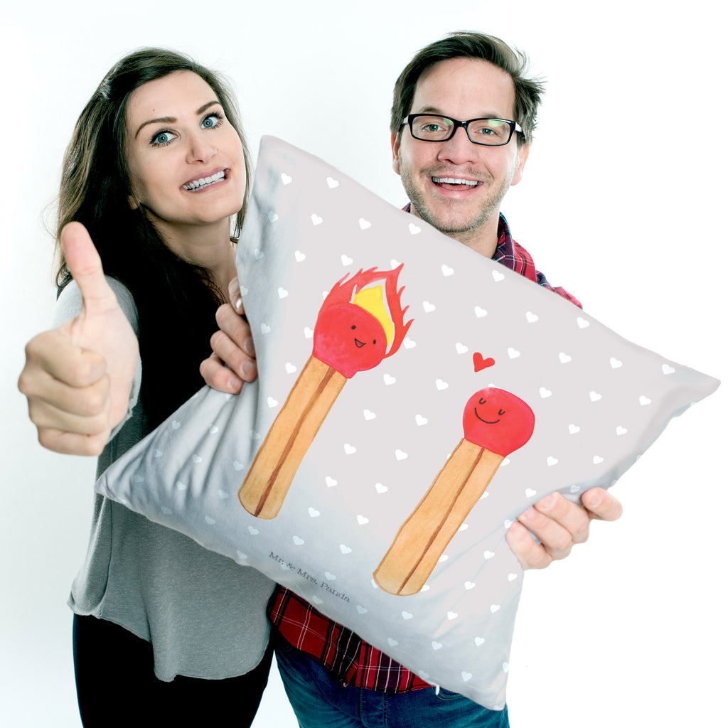 40x40 Kissen Streichhölzer Kissenhülle, Kopfkissen, Sofakissen, Dekokissen, Motivkissen, Liebe, Partner, Freund, Freundin, Ehemann, Ehefrau, Heiraten, Verlobung, Heiratsantrag, Liebesgeschenk, Jahrestag, Hocheitstag, Streichhölzer