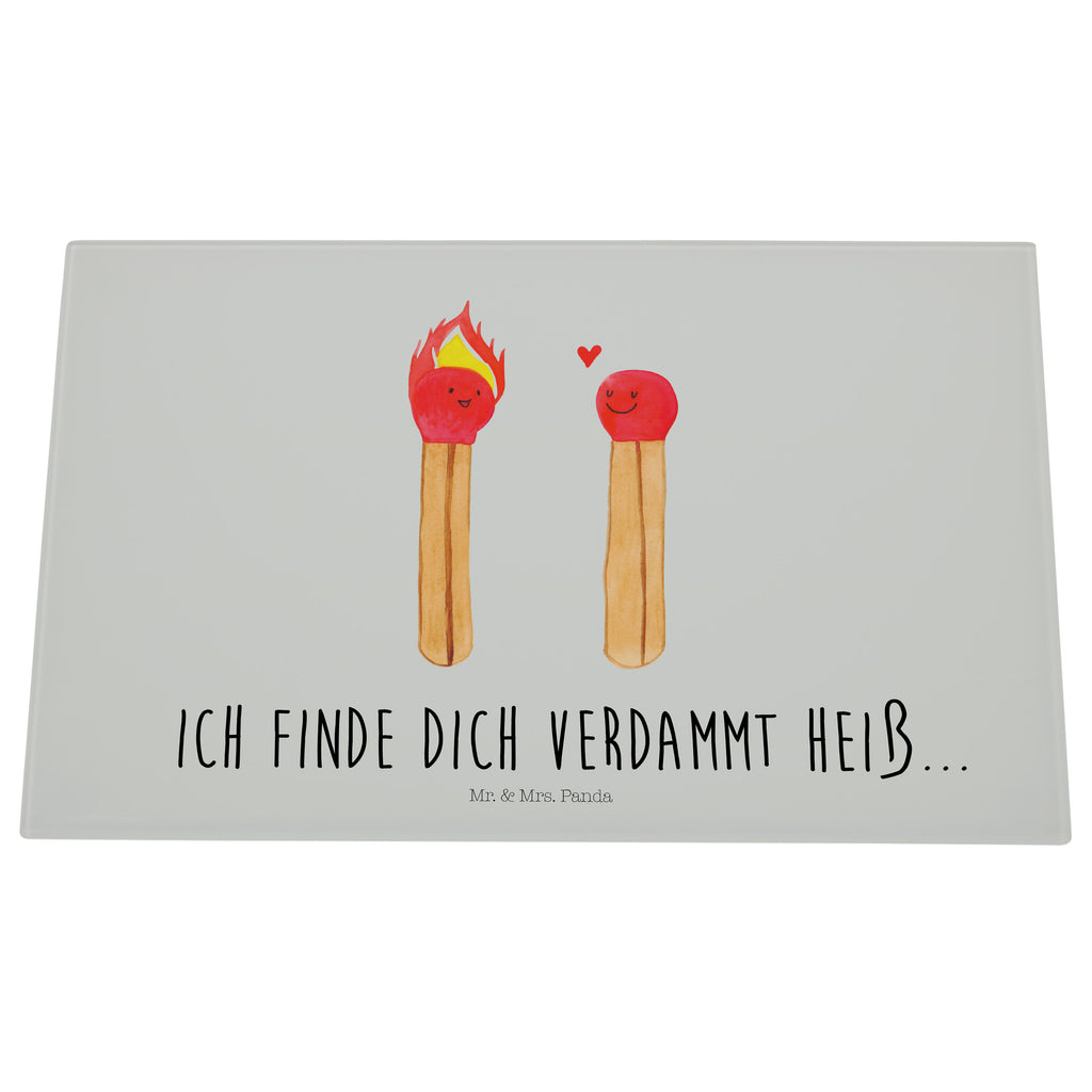 Medium Glas Schneidbrett Streichhölzer Glasschneidebrett, Schneidebrett, Liebe, Partner, Freund, Freundin, Ehemann, Ehefrau, Heiraten, Verlobung, Heiratsantrag, Liebesgeschenk, Jahrestag, Hocheitstag, Streichhölzer