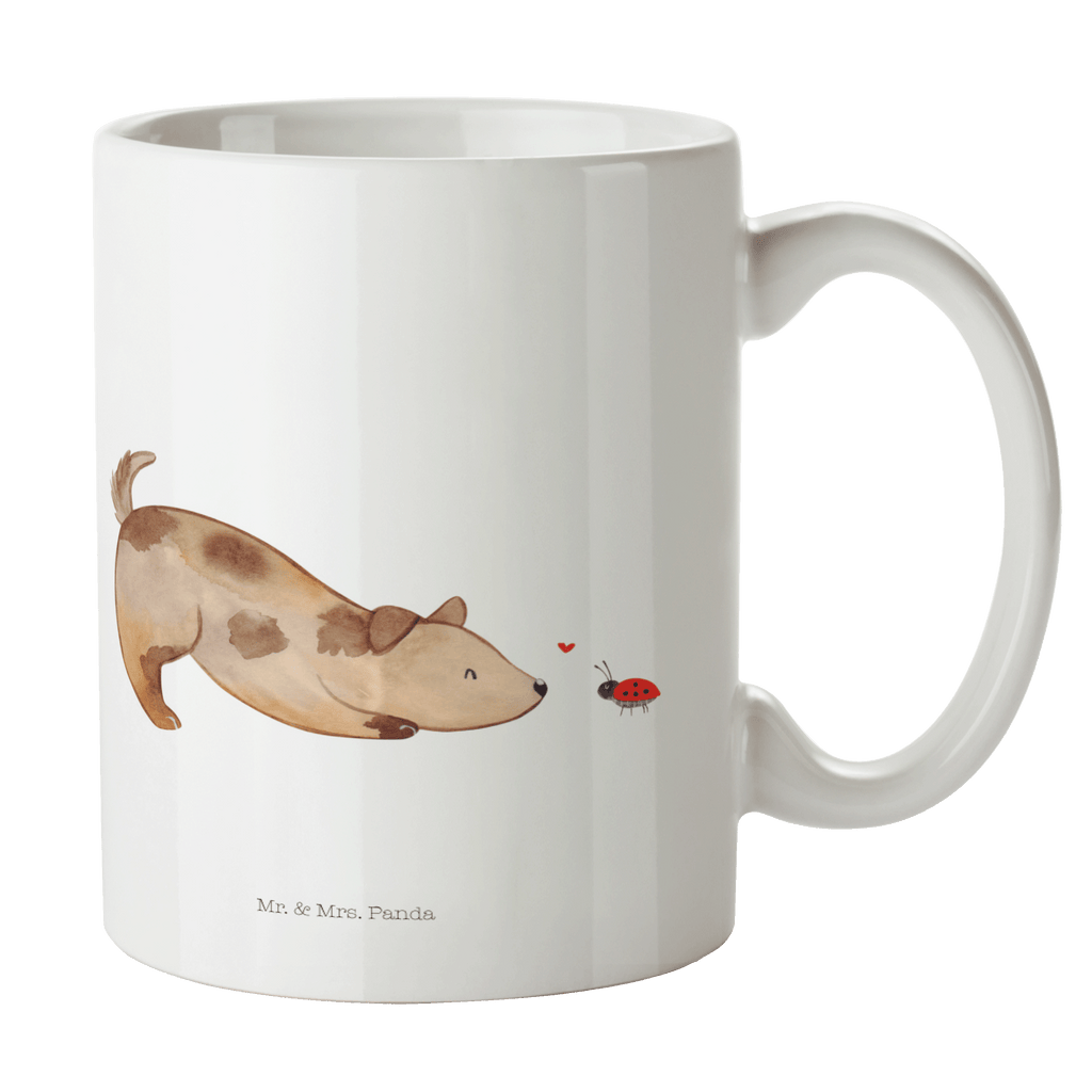 Tasse Hund Marienkäfer Hund, Hunde, Hundespruch, Sprüche, Marienkäfer, Mischling, Mischlinghund Becher, Kaffeetasse, Kaffeebecher, Tee, Frühstück, Büro  Hund, Hundemotiv, Haustier, Hunderasse, Tierliebhaber, Hundebesitzer, Sprüche