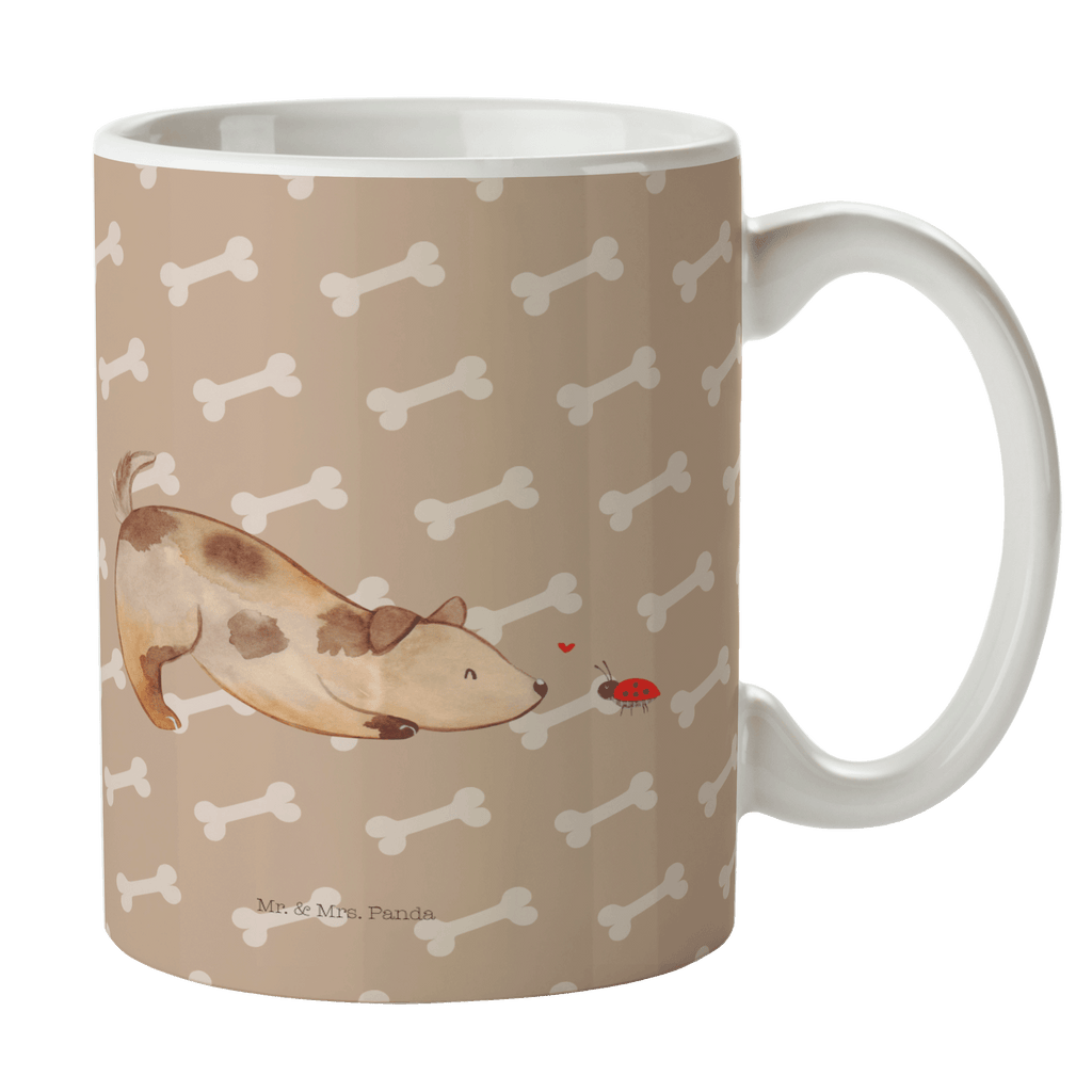 Tasse Hund Marienkäfer Hund, Hunde, Hundespruch, Sprüche, Marienkäfer, Mischling, Mischlinghund Becher, Kaffeetasse, Kaffeebecher, Tee, Frühstück, Büro  Hund, Hundemotiv, Haustier, Hunderasse, Tierliebhaber, Hundebesitzer, Sprüche