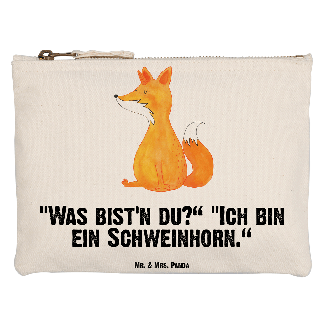 Schminktasche Fuchshörnchen Schminktasche, Kosmetiktasche, Kosmetikbeutel, Stiftemäppchen, Etui, Federmappe, Makeup, XXL, Schminketui, Kosmetiketui, Schlamperetui, Einhorn, Einhörner, Einhorn Deko, Pegasus, Unicorn, Fuchs, Unicorns, Fuchshörnchen, Fuchshorn, Foxycorn, Füchse