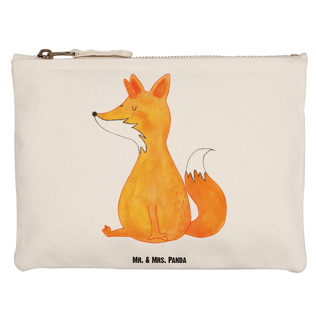 Schminktasche Fuchshörnchen Schminktasche, Kosmetiktasche, Kosmetikbeutel, Stiftemäppchen, Etui, Federmappe, Makeup, XXL, Schminketui, Kosmetiketui, Schlamperetui, Einhorn, Einhörner, Einhorn Deko, Pegasus, Unicorn, Fuchs, Unicorns, Fuchshörnchen, Fuchshorn, Foxycorn, Füchse